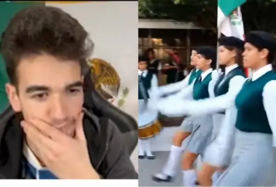 Marc Style no dudó en reaccionar a cómo se hacen los honores a la bandera en México