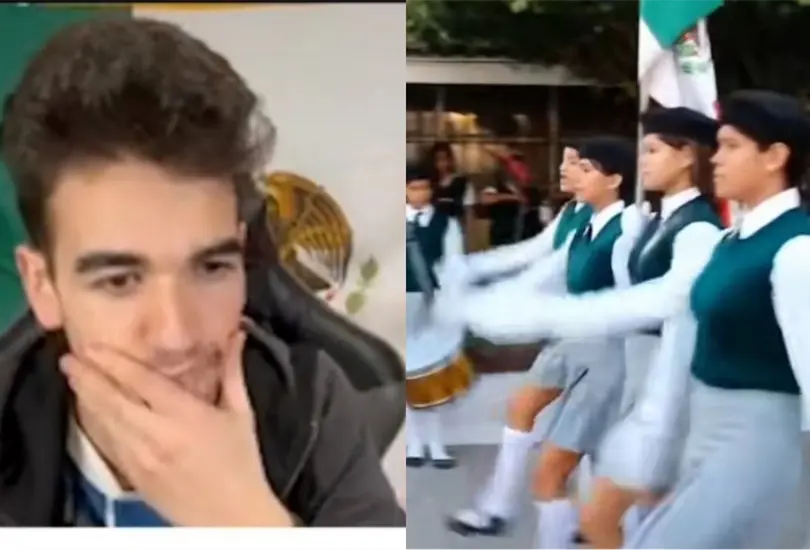 Marc Style no dud&oacute; en reaccionar a c&oacute;mo se hacen los honores a la bandera en M&eacute;xico