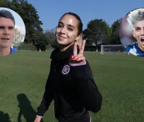 Ella es Nailea Vidrio, la futbolista que ha flechado a Israel Reyes y Kevin Álvarez