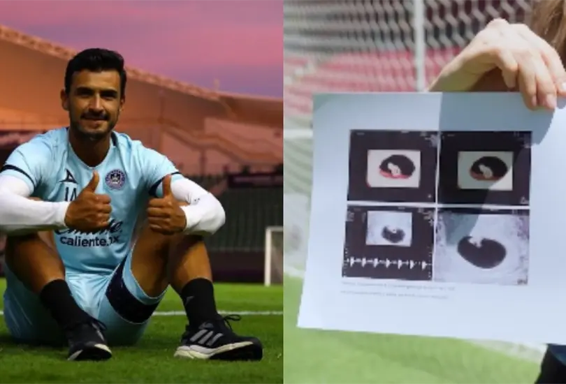 Oswaldo Alan&iacute;s se convertir&aacute; en pap&aacute; tras revelarse el embarazo de su esposa, una futbolista de la Liga MX Femenil.