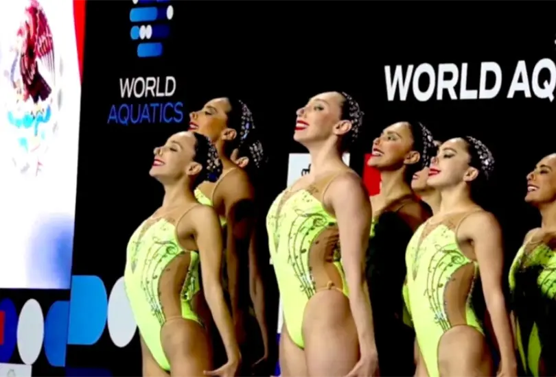 La Selecci&oacute;n Mexicana de nataci&oacute;n art&iacute;stica consigui&oacute; la medalla de oro en el Mundial de la categor&iacute;a a pesar de que no tuvieron apoyo de la CONADE.