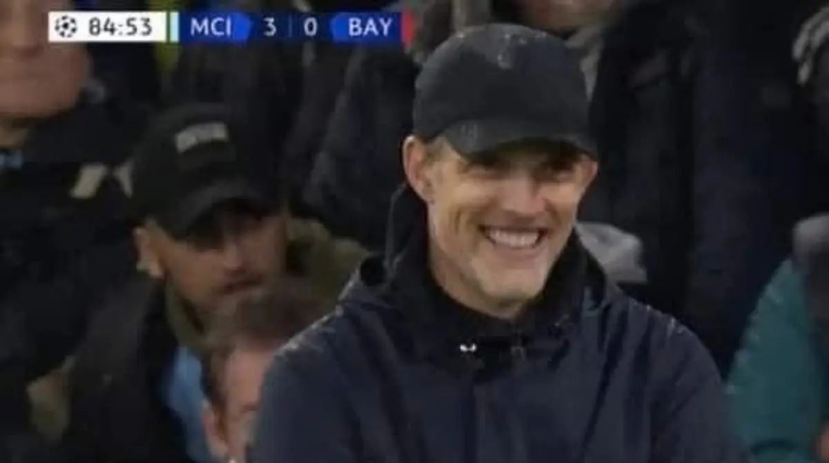 En su llegada al Bayern Munich, Thomas Tuchel fue recibido con una goleada 3-0 por parte del Manchester City en Champions League, mismo que lo llev&oacute; a sonre&iacute;r.