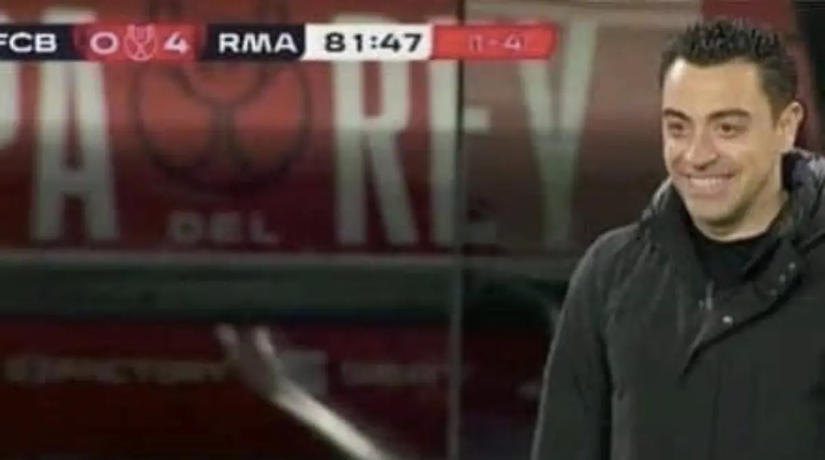 Xavi ha tenido altibajos como entrenador del Barcelona y en los momentos de mayor adversidad se ha empe&ntilde;ado por no perder la sonrisa de incredulidad.