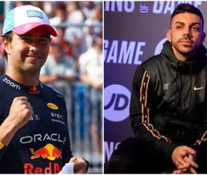 DjMariio ´defiende´ a Checo Pérez del ´Kun´ Agüero tras ningunearlo en el GP de Miami (VIDEO)