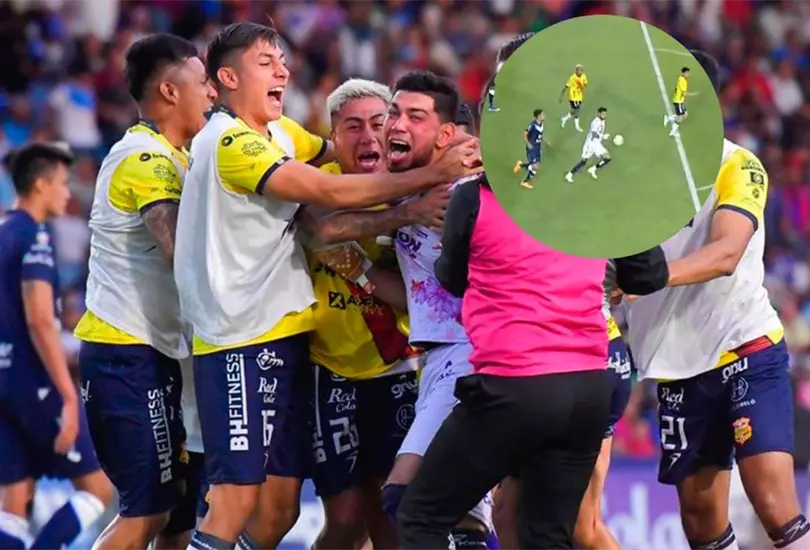 Hubo un gol de portería a portería en el Celaya vs Atlético Morelia Hubo un gol de portería a portería en el Celaya vs Atlético Morelia