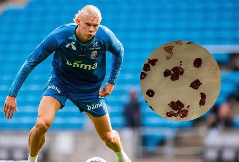 La comida de Erling Haaland ocasion&oacute; varios comentarios negativos.