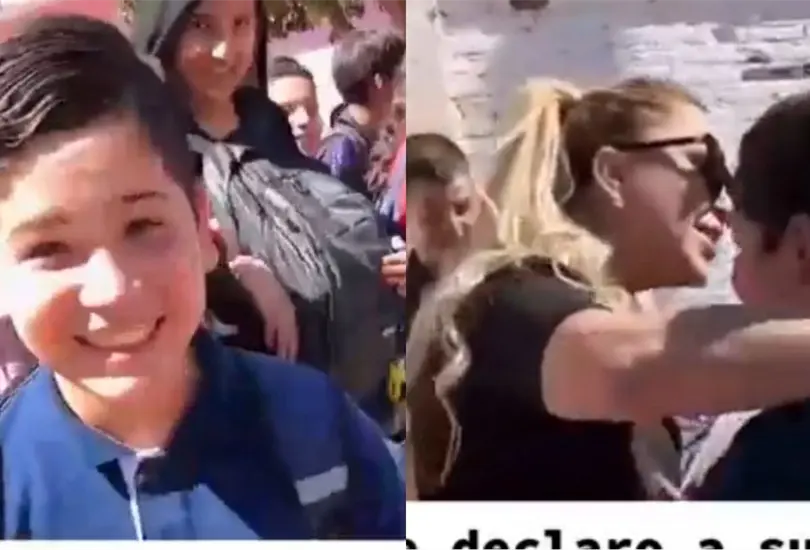 Un alumno se tom&oacute; el atrevimiento de declararle su amor a su maestra y la reacci&oacute;n se volvi&oacute; viral.