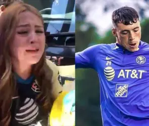 Aficionada del América llora desconsolada por no ver a Federico Viñas; asegura que caminó por horas