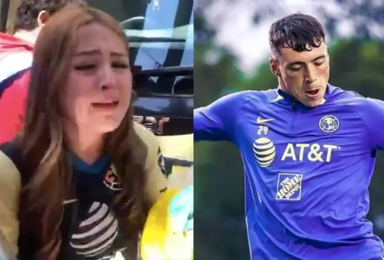 Una aficionada del América quedó triste por no poder conocer a Federico Viñas. Una aficionada del América quedó triste por no poder conocer a Federico Viñas.