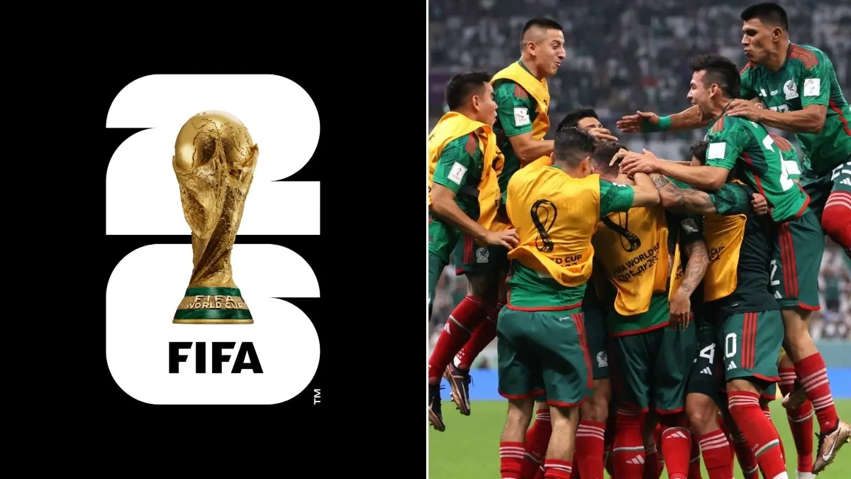 El nuevo emblema para la Copa del Mundo 2026, que se realizará en México, Estados Unidos y Canadá, es muy diferente a los anteriores, y fue objeto de burlas de los aficionados