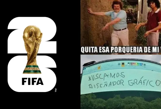 Los aficionados no perdonaron a la FIFA por la presentación del logo del 2026