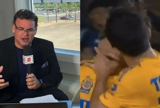 David Faitelson dio su opinión sobre el beso de Córdova y Vigón