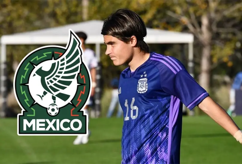 Luka Romero hizo de lado el inter&eacute;s de la Selecci&oacute;n Mexicana.