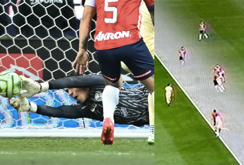 Luis &Aacute;ngel Malag&oacute;n y un fuera del lugar del Am&eacute;rica han impedido que Chivas est&eacute; arriba en el marcador.