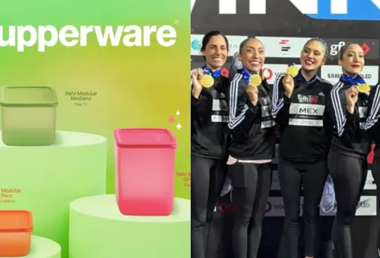 Tupperware se encargará de apoyar a las nadadoras artísticas mexicanas.