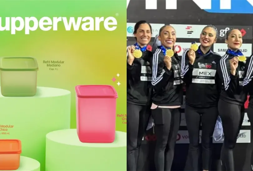 Tupperware se encargar&aacute; de apoyar a las nadadoras art&iacute;sticas mexicanas.