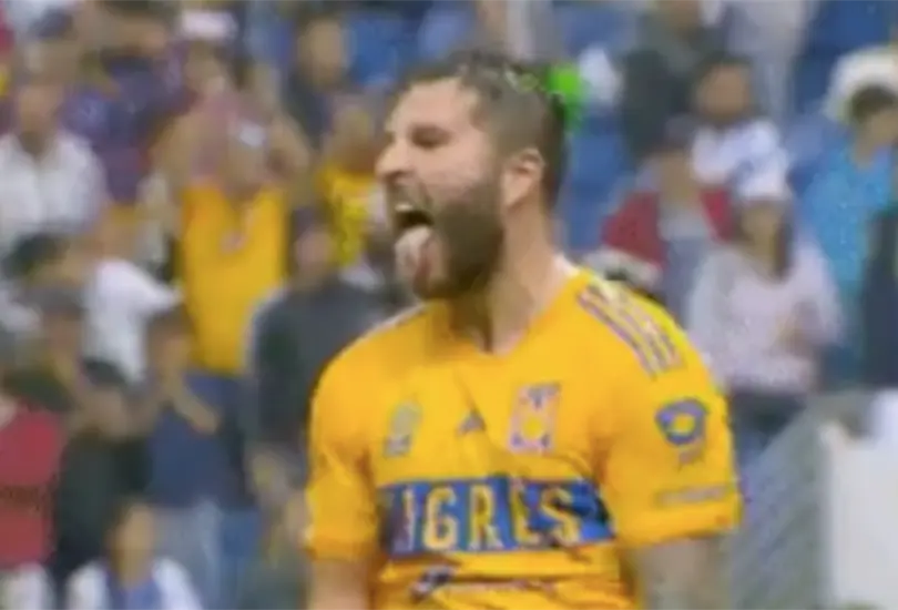 Andr&eacute;-Pierre Gignac se burl&oacute; de los aficionados de Rayados.