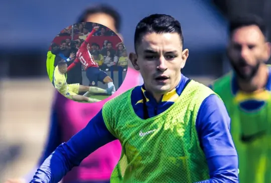 Álvaro Fidalgo tomó la responsabilidad de la derrota del América ante Chivas luego que fue expulsado