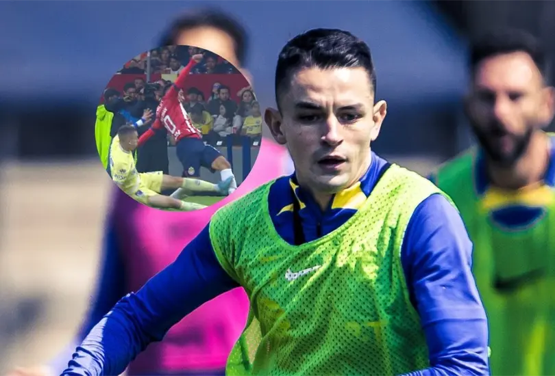 Álvaro Fidalgo tomó la responsabilidad de la derrota del América ante Chivas luego que fue expulsado Álvaro Fidalgo tomó la responsabilidad de la derrota del América ante Chivas luego que fue expulsado