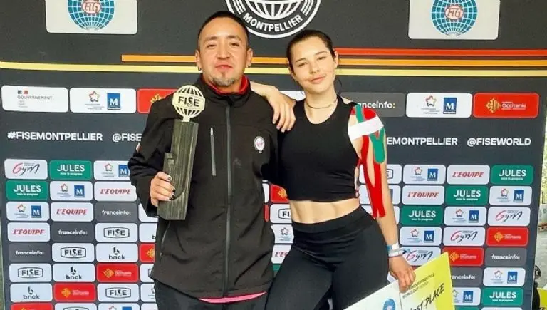 Ella Bucio presumió su primer lugar en el Mundial de Francia. ella.bu.do