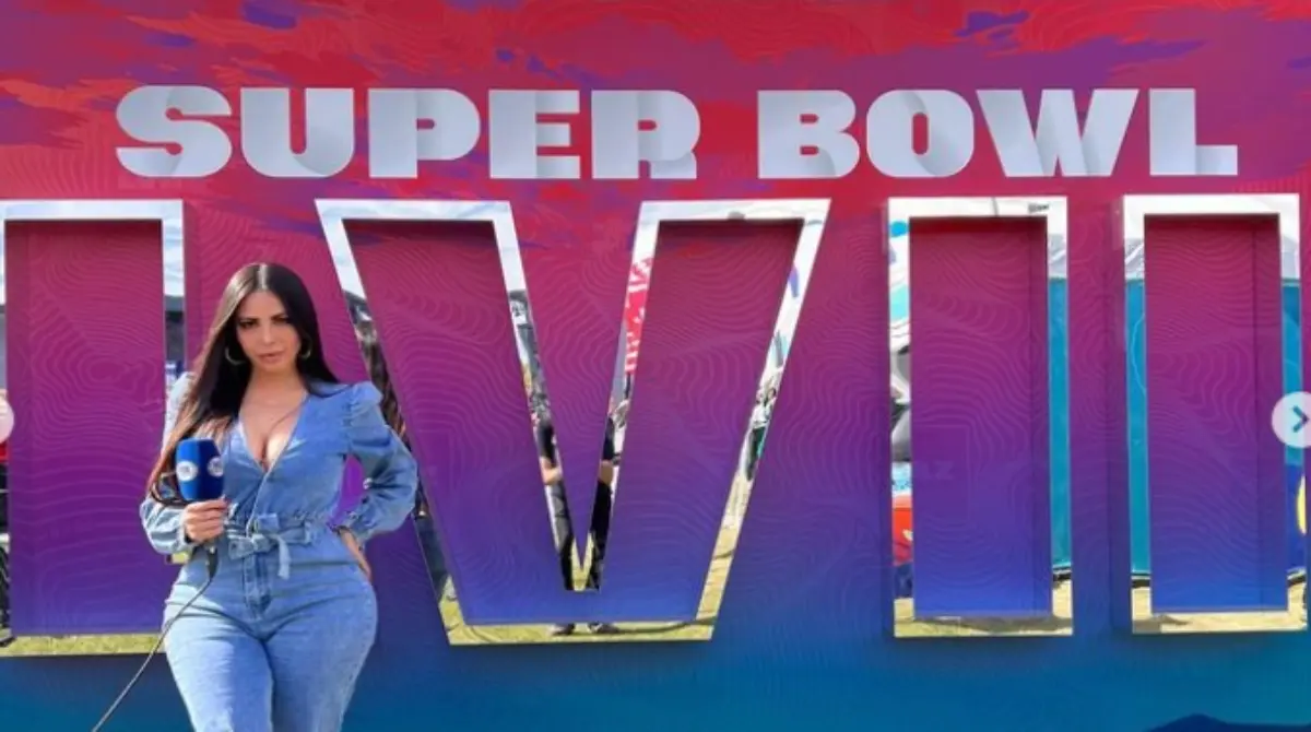 La conductora de Fox tuvo la oportunidad de cubrir la &uacute;ltima edici&oacute;n de Super Bowl en Arizona y cumpli&oacute; uno de sus mayores sue&ntilde;os.