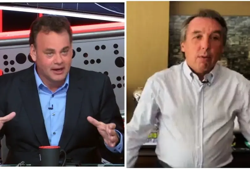 David Faitelson le mand&oacute; una contundente advertencia a Emilio Azc&aacute;rraga durante su presentaci&oacute;n con TUDN.