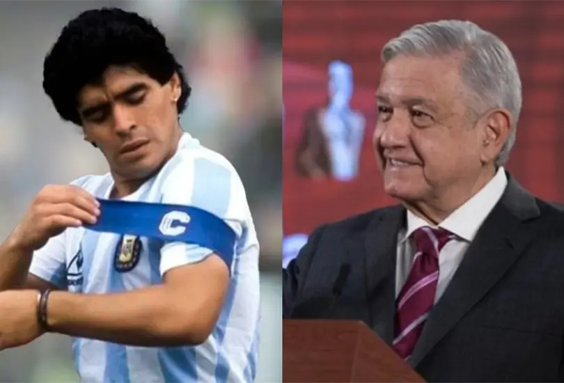 La cuenta de Facebook de Maradona fue hackeada y mostr&oacute; su apoyo a AMLO.