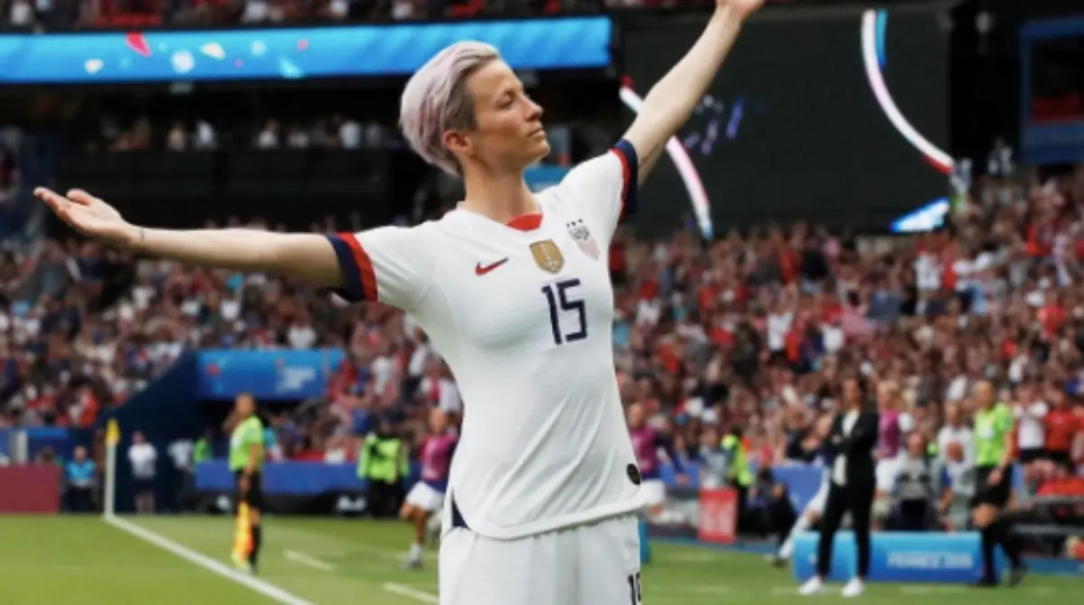MEGAN RAPINOE. La norteamericana no solo ha marcado diferencia en lo deportivo, sino que también en lo social impulsando el movimiento LGBT. Es dos veces campeona del mundo con su país (2015 y 2019) además de ser medallista de oro en los Olímpicos de 2012.