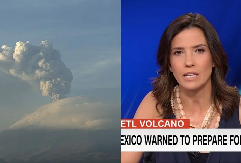 Una Periodista de CNN se equivoc&oacute; al pronunciar Popocat&eacute;petl y se hizo viral