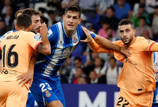 César Montes fue el héroe del Espanyol para que pudieran empatar ante el Atlético de Madrid y salvarse del descenso.