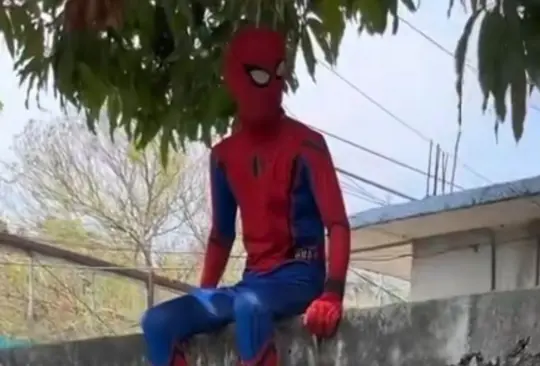 Spiterman es un personaje mexicano que se ha vuelto bastante popular en TikTok.