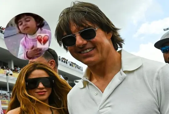 Shakira y Tom Cruise causaron revuelo en el Gran Premio de Miami.