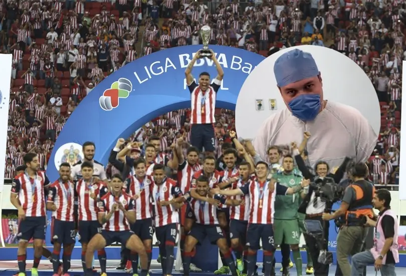 Un doctor promete una liposucción si Chivas gana la Liga MX. Un doctor promete una liposucción si Chivas gana la Liga MX.