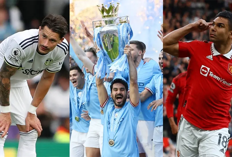 La Premier League 2022-23 llegó a su fin, donde Manchester City quedó campeón y otros equipos consiguieron sus objetivos La Premier League 2022-23 llegó a su fin, donde Manchester City quedó campeón y otros equipos consiguieron sus objetivos