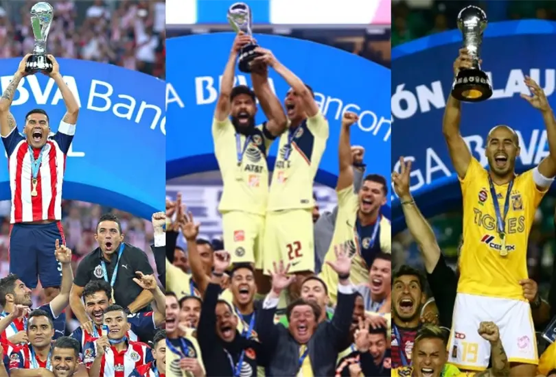 La Liga MX ha variado de campeones a lo largo de 13 a&ntilde;os de torneos cortos.