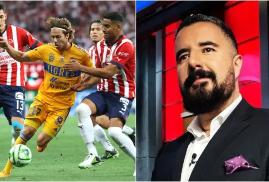 Álvaro Morales no perdió la oportunidad de burlarse de las Chivas tras perder la final ante Tigres donde los llamó equipo para perdedores.