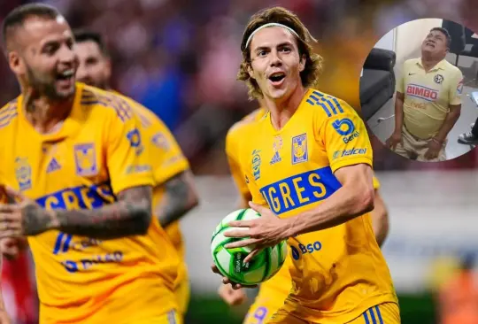 Un aficionado del América se hizo viral por celebrar el título de Tigres sobre Chivas Un aficionado del América se hizo viral por celebrar el título de Tigres sobre Chivas