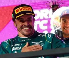 Fernando Alonso le deja advertencia a ´Checo´ Pérez para GP de Miami