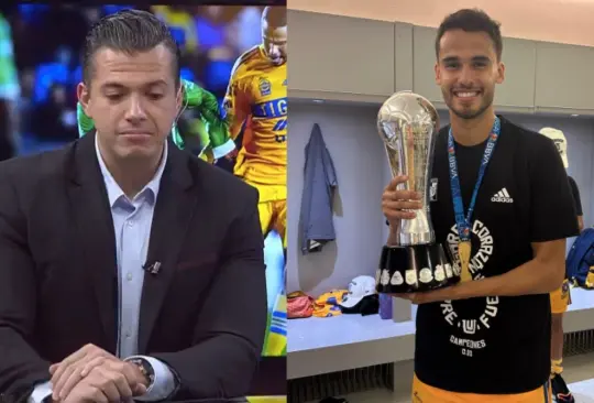 Diego Reyes se burló de un periodista regio que aseguró que Tigres no sería campeón con él dentro del equipo.