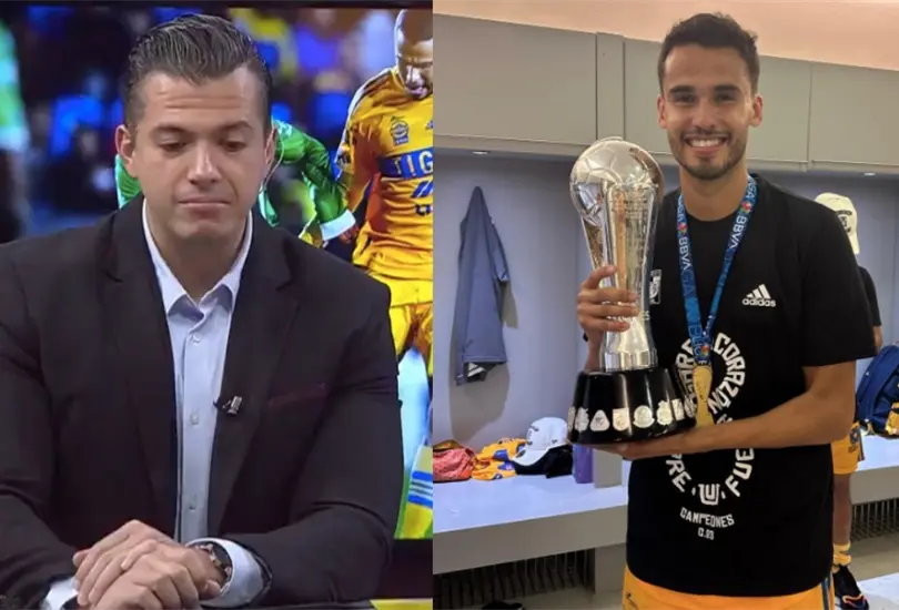 Diego Reyes se burl&oacute; de un periodista regio que asegur&oacute; que Tigres no ser&iacute;a campe&oacute;n con &eacute;l dentro del equipo.