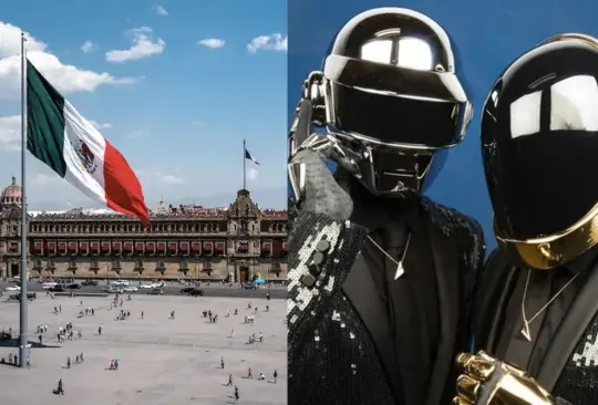 Daft Punk prepara una sorpresa en el Zócalo de la Ciudad de México.