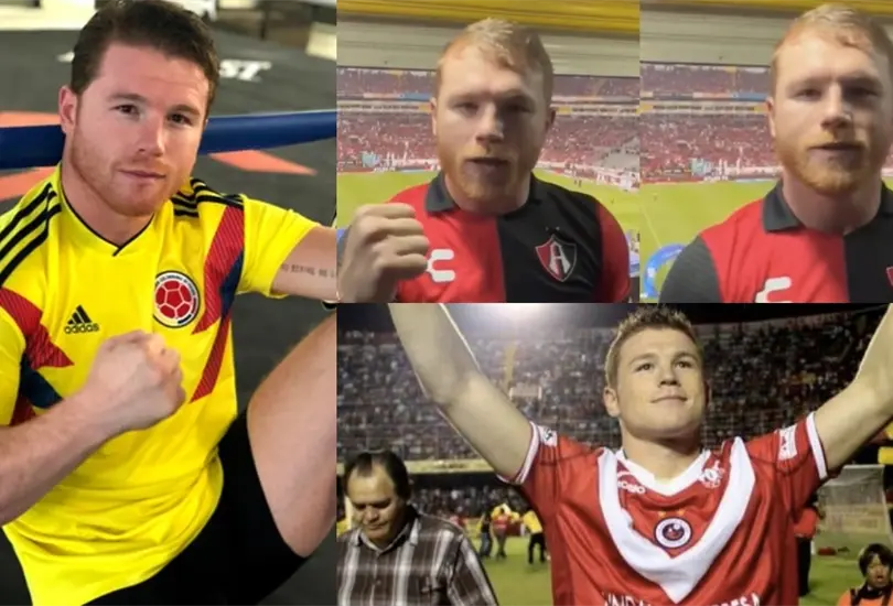 Saúl Canelo Álvarez ha llamado la atención por las camisetas de futbol que ha vestido. Saúl Canelo Álvarez ha llamado la atención por las camisetas de futbol que ha vestido.
