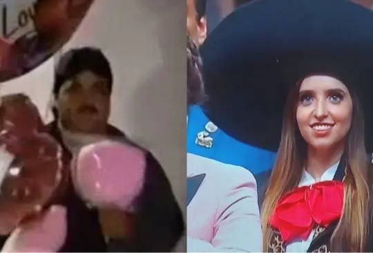 La abanderada en la pelea del Canelo Álvarez se robó las miradas de varios fans. La abanderada en la pelea del Canelo Álvarez se robó las miradas de varios fans.