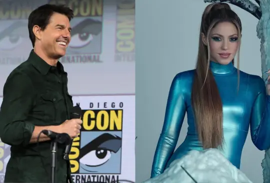 Tom Cruise y Shakira fueron vistos en el GP de Miami