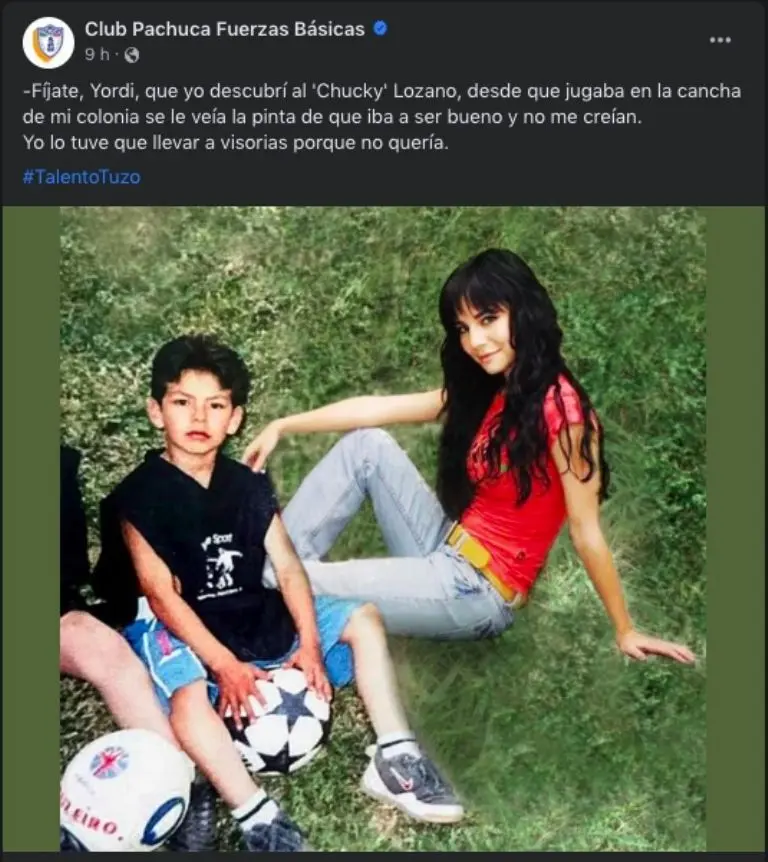 Pachuca ironizó con las declaraciones de Martha Higareda - Captura de pantalla