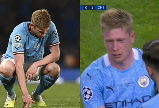 Kevin De Bruyne sigue con una mala racha en finales de Champions League.