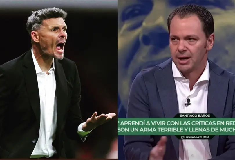 Santiago Ba&ntilde;os revent&oacute; a Tano Ortiz por su salida del Am&eacute;rica