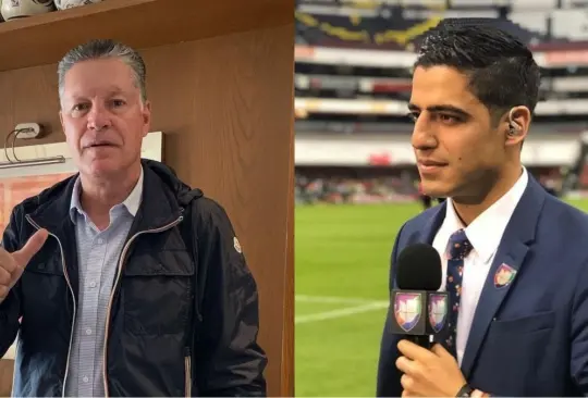 Las imágenes no tardaron en generar reacciones ante el gesto del analista sobre el narrador. Las imágenes no tardaron en generar reacciones ante el gesto del analista sobre el narrador.