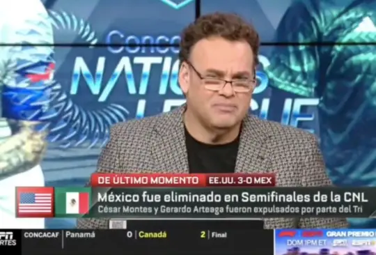 David Faitelson se comió una fake news en vivo.