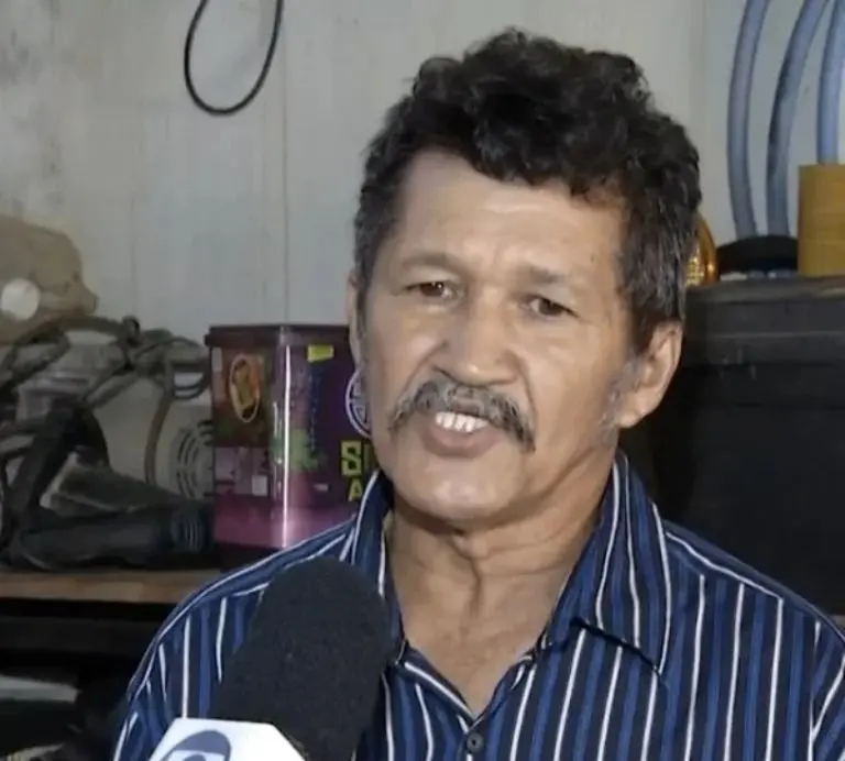 El señor Antonio en entrevista con la tv de Brasil - Captura de pantalla